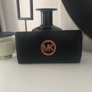 Black Michael Kors long wallet